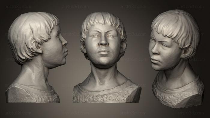 Busts and heads antique and historical (BUSTA_0530) 3D model for CNC machine